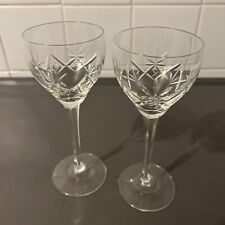 Cut Crystal Glass Tulip Hock