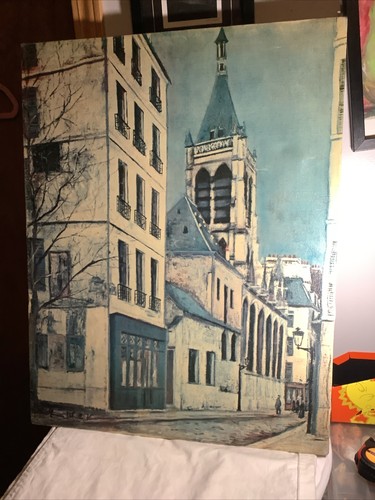 Maurice utrillo signed - utrillo, signed~the