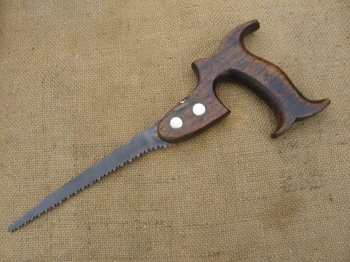 Antique english keyhole saw - antique,
