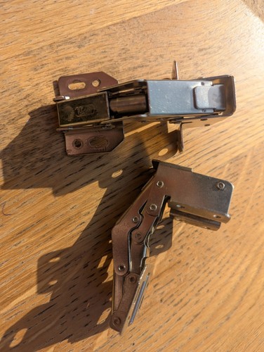Caravan cupboard hinges - caravan, door