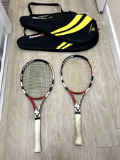Two Babolat Aero Storm Tour Cortex used tennis rackets
