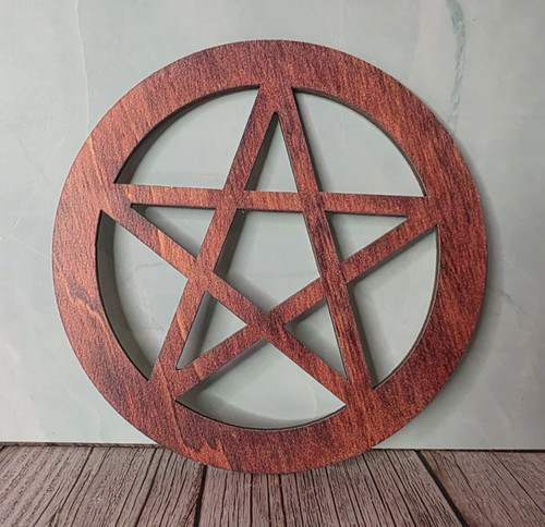 Wooden altar tile with - altar,