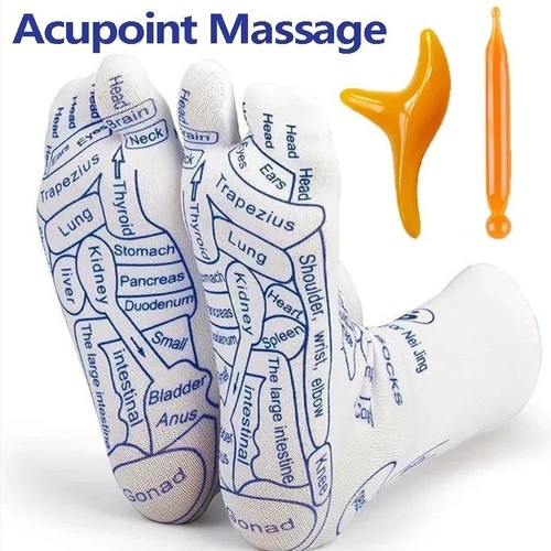 Acupressure foot massage socks - massage,