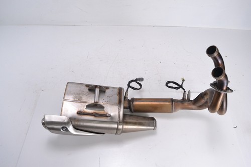 Exhaust silencer manifold