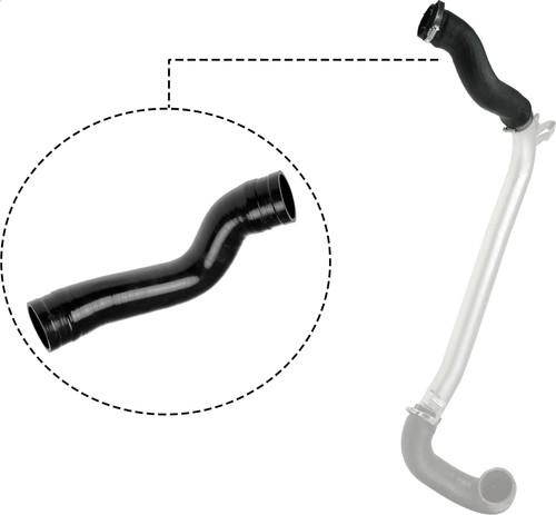 Charge air hose - hose, 09-0951