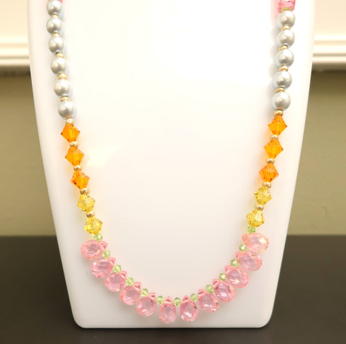 Tarina tarantino necklace pink - necklace,