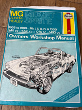 Haynes MG Midget and Austin Healey Sprite Workshop Manual