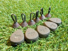 Fox Carp fishing leads weights job lot nr6 CARP FISHING SET UP