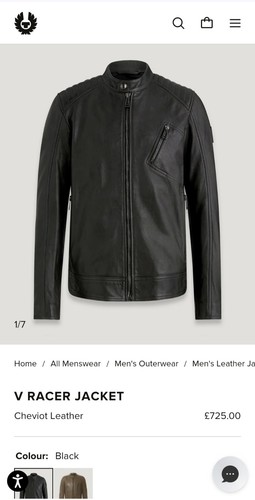 725 belstaff v racer - £725.00,