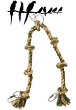 Rope bridge hanging perch - bridge,