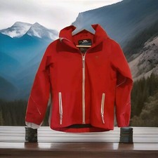 KIDS TRESPASS TECHNICAL PERFORMANCE TP50 RED JACKET SIZE 8YRS TO 10YRS PIT TO...