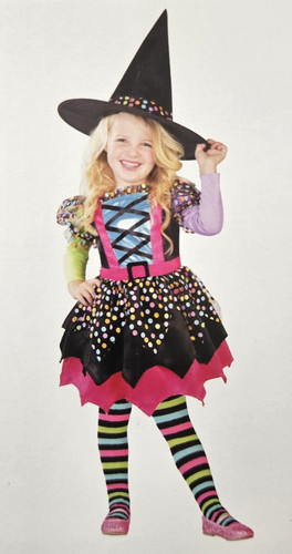 Polka dot witch girls - polka,