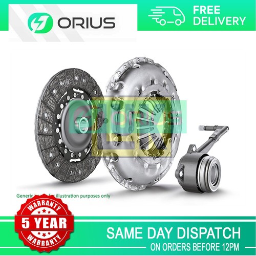 Clutch kit 3pc orius - 3pc,