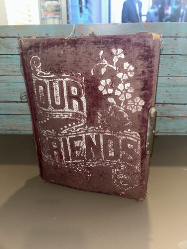 Vintage old velvet our - vintage,