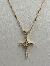 14K Yellow Gold .17ctw Diamond