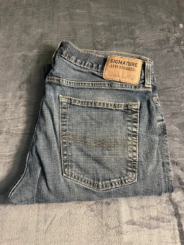 Levi signature blue jeans - blue,