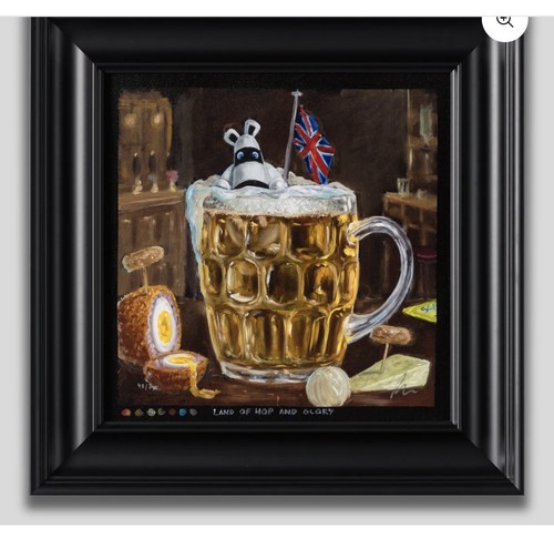 Peter smith framed artwork - framed,