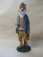 Vintage Meerkat Miner Figure ~