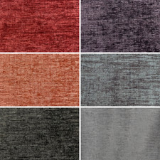 Turner Plain Chenille Curtain Fabric Material from Style Furnishings