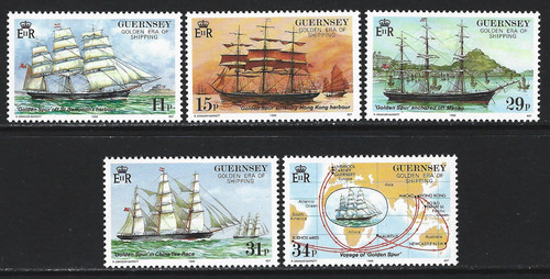 1988 guernsey 415 419 - 1988, sg