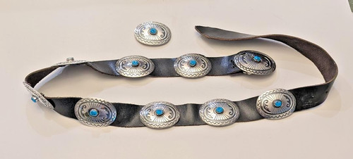 Sterling silver turquoise - silver, &