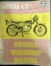 Honda CB500 &CB500 K1, CB350F Haynes Manual No.132, 1971 to 1974