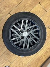 Ford XR3I Black Lattice Alloys & Tyres 