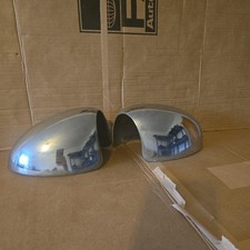 CHROME WING MIRROR COVERS FITS MK1 MINI Cooper S ONE Convertible R50 R52 R53 