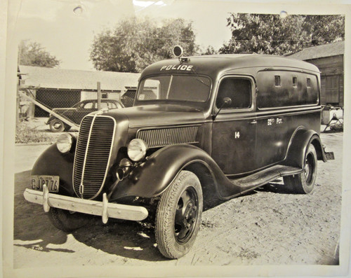 1937 ford police paddy wagon - 1937,