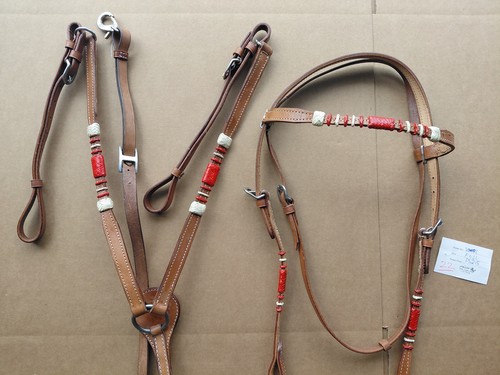 Western headstall breast - western,