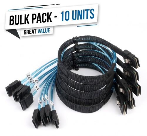 Pack mini sas 4 sata - pack, 4-sata