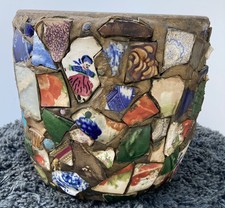 Antique Folk Art Memory Jug