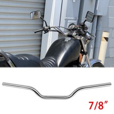 For Yamaha  XJ 550 650 750 400 1100 Chrome 7/8" Rise Drag Handlebar Tracker