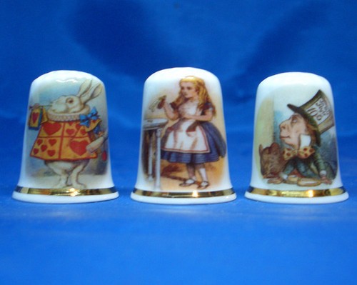 Birchcroft china thimbles - china,