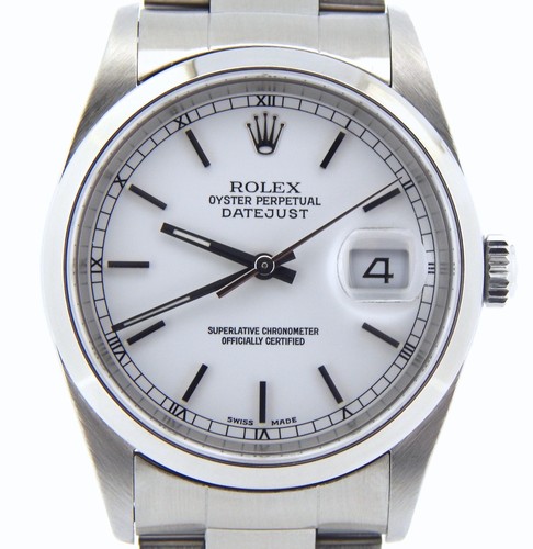 Rolex datejust mens stainless - datejust,