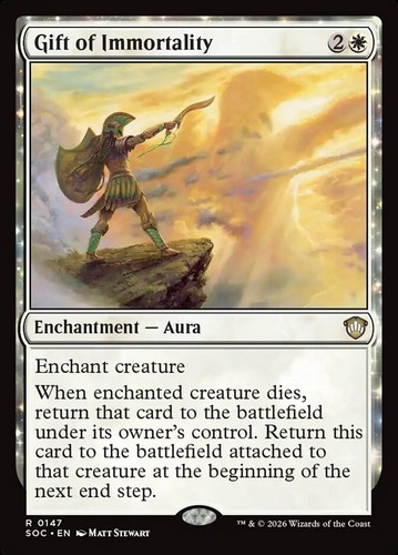 Mtg gift immortality - ~,