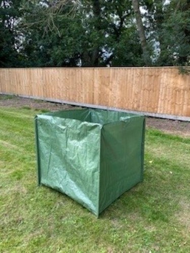 Green garden bag - green, mesh