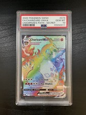 Charizard VMAX PSA 10 rare rainbow secret  74/73 CP  Gem Mint