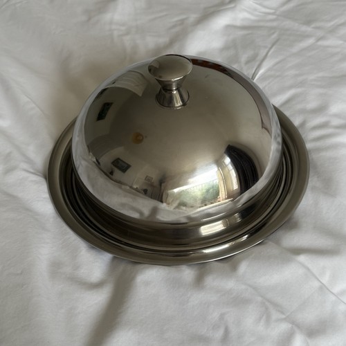 Stainless steel cloche - stainless, food