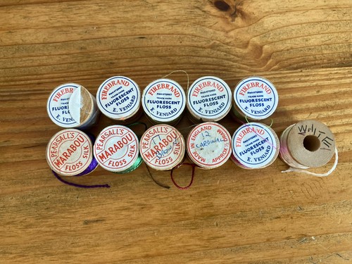 12x fly tying thread lot - 12x,