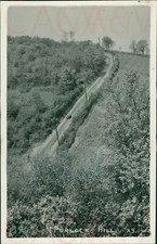 Porlock Hill Real Photo JH Martin Cross ARPS Hazeldene Studios Minehead 