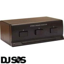 3 Way Stereo Speaker Selector