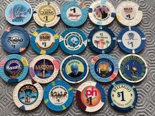 Las Vegas  Casino Chips $1 Dollar USA Poker