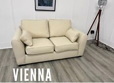 Vienna 2 Seat Sofa Bed In Cream Fabric