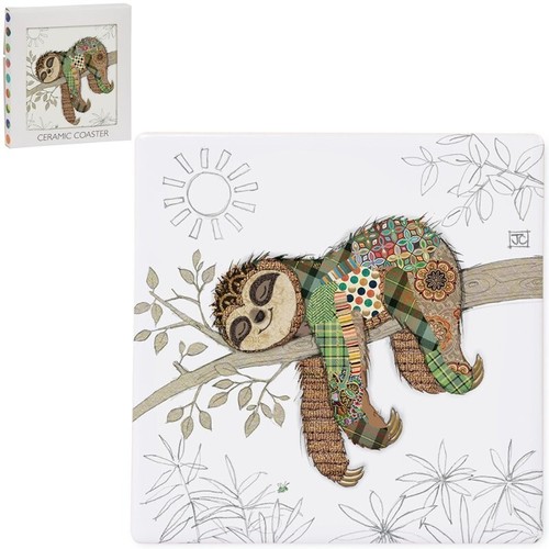 Ceramic bug art - art, sloth