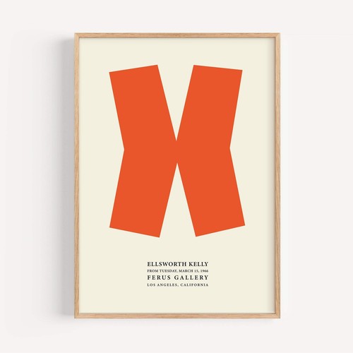 Ellsworth kelly orange shape - kelly,
