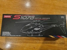 Syma S107G Metal Series RC Helicopter with Gyroscopes System for Indoor Use