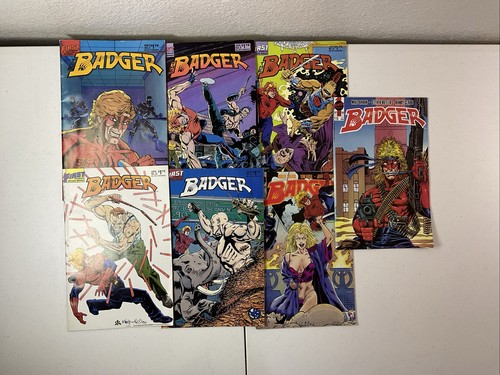 First comics the badger lot - first,