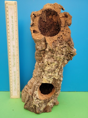 Cork bark tube hide - tube,