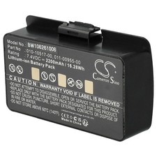 Battery for Garmin GPSMap 276c 276 378 296 478 396 496 376 495 376C 278 2200mAh